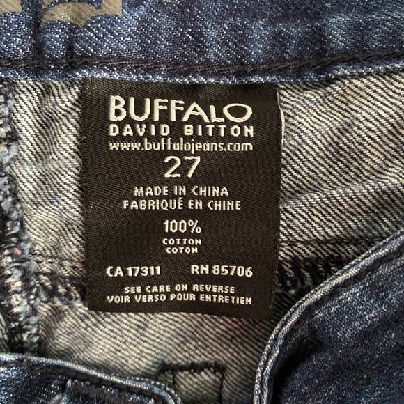 Buffalo David Bitton PINTO LOW RISE Jean Short 27 - Picture 4 of 12
